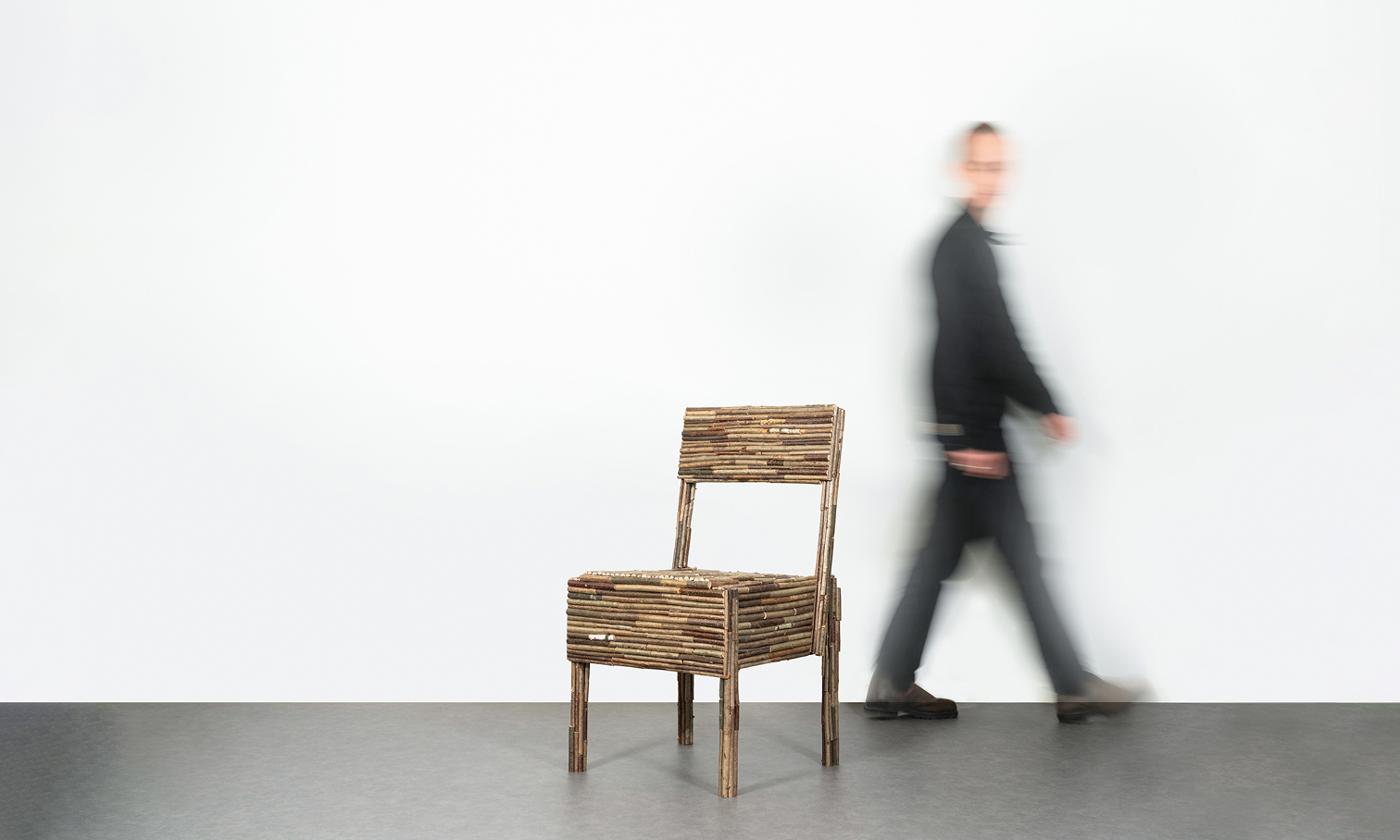 Chair displayed at the gallery