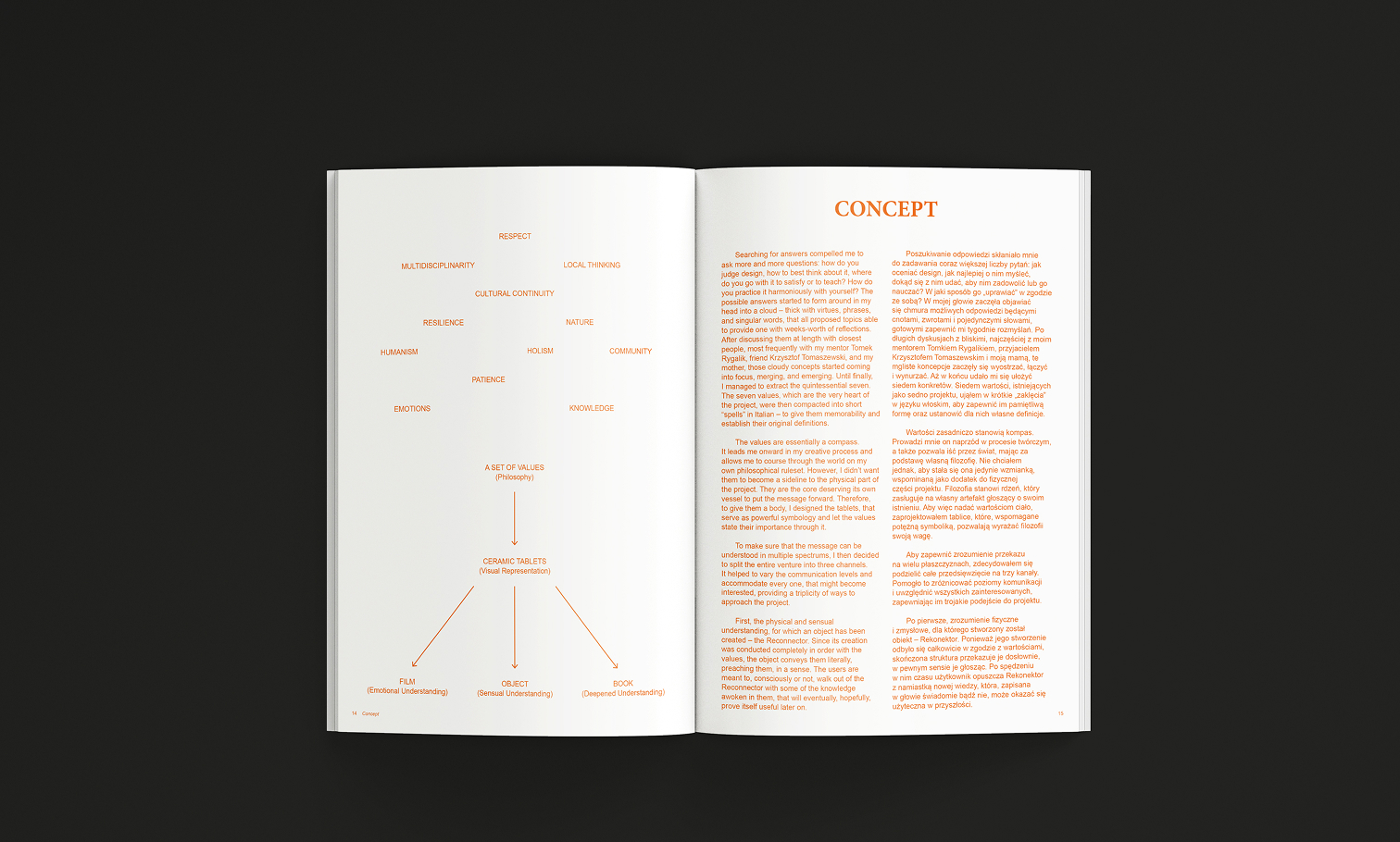 Top-down view of the book Riconnessione